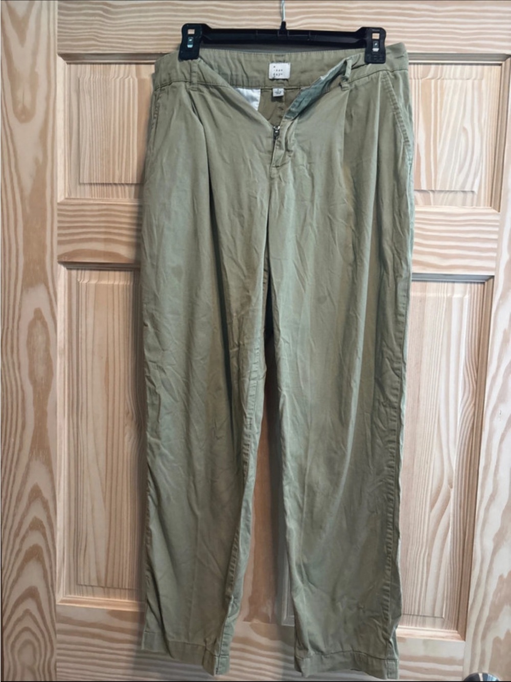 Casual Olive Green Trousers